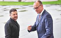 Wolodymyr Selenskyj und Friedrich Merz am 28.05.2025, &uuml;ber dts Nachrichtenagentur