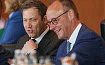 Lars Klingbeil und Friedrich Merz am 04.06.2025, &uuml;ber dts Nachrichtenagentur