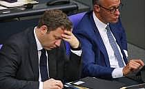 Lars Klingbeil und Friedrich Merz am 04.06.2025, &uuml;ber dts Nachrichtenagentur