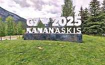 Logo von G7-Gipfel 2025 in Kanada am 15.06.2025, &uuml;ber dts Nachrichtenagentur