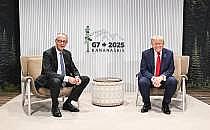 Merz trifft Trump beim G7-Gipfel in Kanada am 16.06.2025, Bergmann, Guido/BPA, Text: über dts Nachrichtenagentur