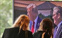 Donald Trump und Keir Starmer am 16.06.2025, über dts Nachrichtenagentur