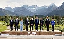 G7-Familienfoto am 16.06.2025, Government of Canada,  Text: über dts Nachrichtenagentur