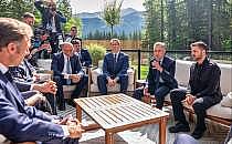 G7 treffen mit Selenskyj zusammen am 17.06.2025, Michael Kappeler/Pool, Text: über dts Nachrichtenagentur