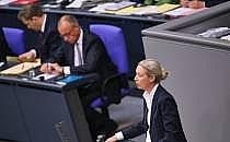 Klingbeil, Merz und Weidel (Archiv), über dts Nachrichtenagentur