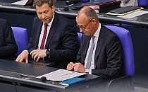 Lars Klingbeil und Friedrich Merz (Archiv), über dts Nachrichtenagentur