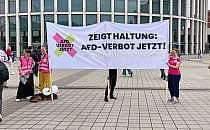 Protest für AfD-Verbot (Archiv), über dts Nachrichtenagentur
