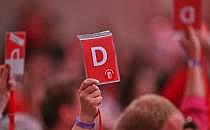 Abstimmung auf SPD-Parteitag am 28.06.2025, über dts Nachrichtenagentur