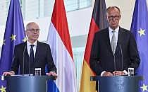 Luc Frieden und Friedrich Merz, &uuml;ber dts Nachrichtenagentur