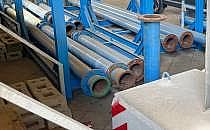 Rohre auf einer Baustelle (Archiv), &uuml;ber dts Nachrichtenagentur