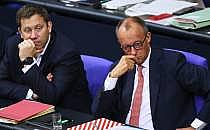 Lars Klingbeil und Friedrich Merz (Archiv), über dts Nachrichtenagentur