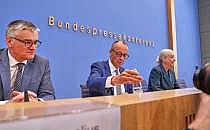Friedrich Merz in der Sommerpressekonferenz am 18.07.2025, über dts Nachrichtenagentur