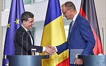 Nicusor Dan und Friedrich Merz am 18.07.2025, über dts Nachrichtenagentur