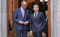 Friedrich Merz und Emmanuel Macron am 23.07.2025, &uuml;ber dts Nachrichtenagentur