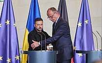 Wolodymyr Selenskyj und Friedrich Merz am 13.08.2025, über dts Nachrichtenagentur