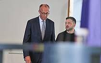 Friedrich Merz und Wolodymyr Selenskyj (Archiv), über dts Nachrichtenagentur