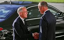 Mark Carney und Friedrich Merz am 26.08.2025, &uuml;ber dts Nachrichtenagentur