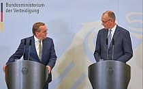 Boris Pistorius und Friedrich Merz (Archiv), über dts Nachrichtenagentur