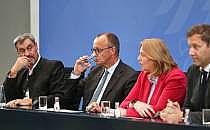 Söder, Merz, Bas und Klingbeil (Archiv), über dts Nachrichtenagentur