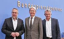 Pressekonferenz der Bauindustrie zum Sonderverm&ouml;gen f&uuml;r Infrastruktur am 15.09.2025, &uuml;ber dts Nachrichtenagentur