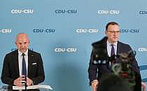 Alexander Hoffmann und Jens Spahn am 15.09.2025, &uuml;ber dts Nachrichtenagentur