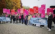 Demo des Unternehmerverbandes 