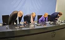 Pressekonferenz nach Koalitionsausschuss am 09.10.2025, über dts Nachrichtenagentur