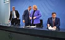 Spitzen der Großen Koalition am 09.10.2025, über dts Nachrichtenagentur