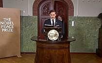 Bekanntgabe des Friedensnobelpreises am 10.10.2025 (Archiv), über dts Nachrichtenagentur