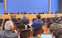 Regierungspressekonferenz am 13.10.2025, über dts Nachrichtenagentur