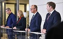 Pressekonferenz nach Koalitionsausschuss am 13.11.2025, über dts Nachrichtenagentur