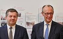 Sven Schulze und Friedrich Merz (Archiv), &uuml;ber dts Nachrichtenagentur
