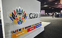 G20-Logo am Veranstaltungsort im November 2025, &uuml;ber dts Nachrichtenagentur
