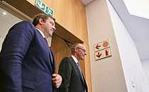 Lars Klingbeil und Friedrich Merz am 23.11.2025, &uuml;ber dts Nachrichtenagentur