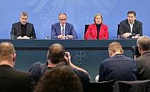 Pressekonferenz nach Koalitionsausschuss am 11.12.2025, über dts Nachrichtenagentur