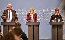 Laumann, Warken, Schlotzhaue am 11.12.2025, über dts Nachrichtenagentur