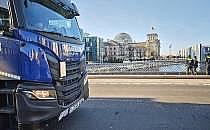 Polizei im Regierungsviertel am 15.12.2025, &uuml;ber dts Nachrichtenagentur