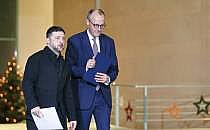 Wolodymyr Selenskyj und Friedrich Merz am 15.12.2025, &uuml;ber dts Nachrichtenagentur